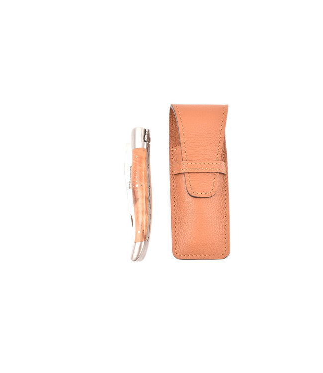 Max Capdebarthes étui Luxe - cognac - 12cm