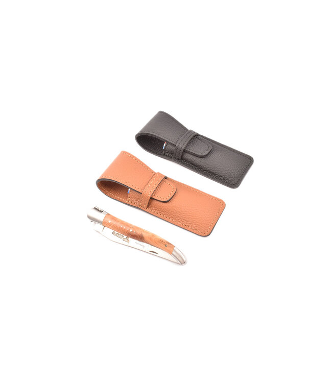 Max Capdebarthes étui Luxe - cognac - 12cm