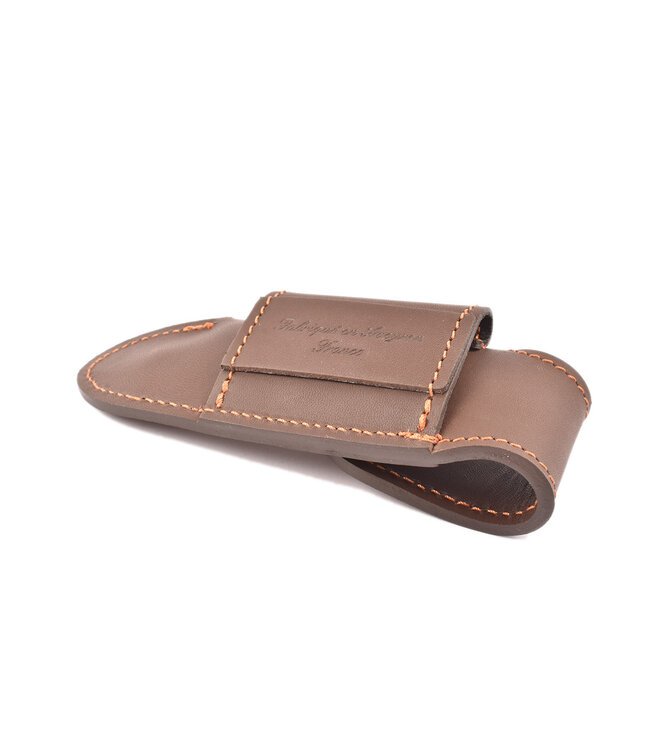 Max Capdebarthes étui Tradition - donkerbruin - 12cm
