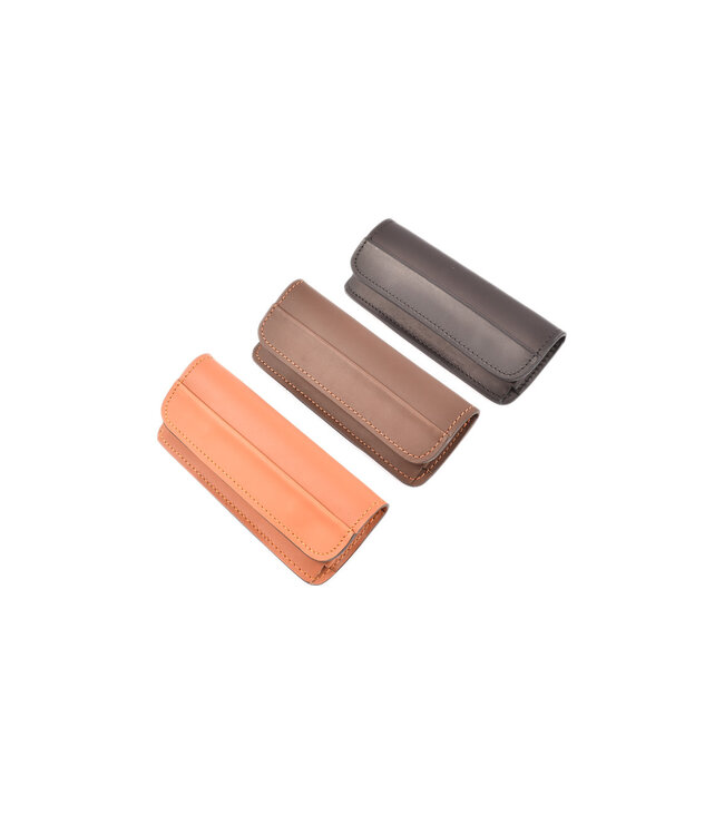 Max Capdebarthes étui Tendance - cognac - 13cm