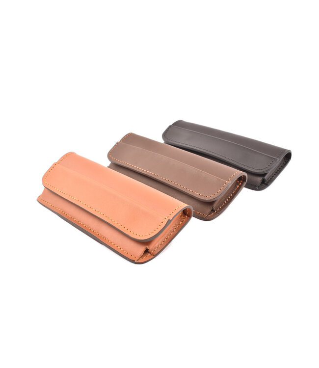 Max Capdebarthes étui Tendance - cognac - 13cm