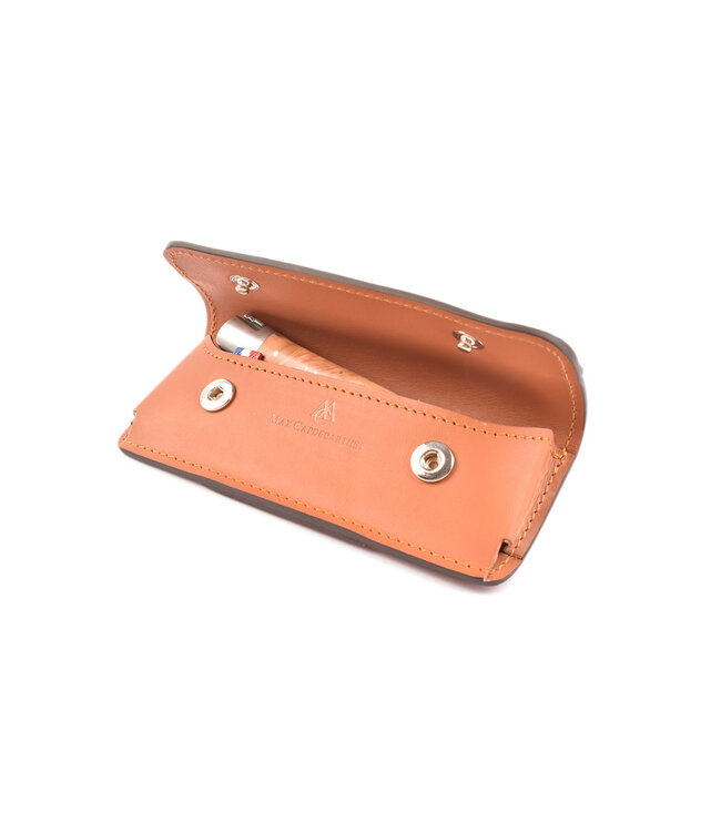 Max Capdebarthes étui Tendance - cognac - 13cm
