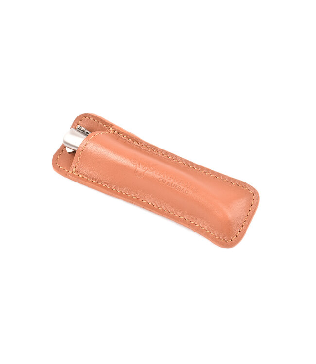 Laguiole en Aubrac étui - cognac - 9-10cm