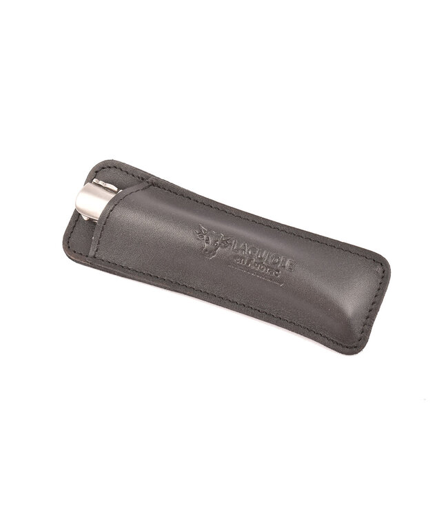 Laguiole en Aubrac étui - zwart - 11-12cm