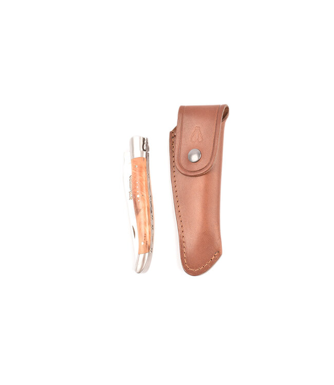 Laguiole en Aubrac étui - bruin - 12cm