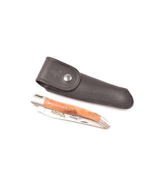 Laguiole en Aubrac étui - zwart - 12cm