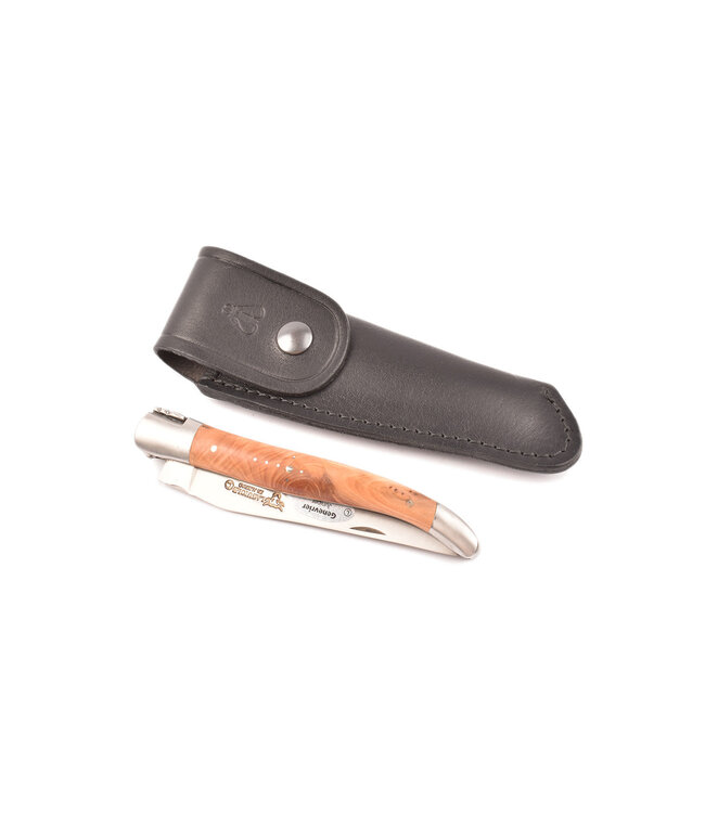 Laguiole en Aubrac étui - zwart - 12cm