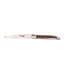 Laguiole en Aubrac 4 steakmessen houtvariaties (olijfhout, wenge, thuya en notelaar) - mat