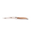 Laguiole en Aubrac 4 steakmessen houtvariaties (olijfhout, wenge, thuya en notelaar) - mat