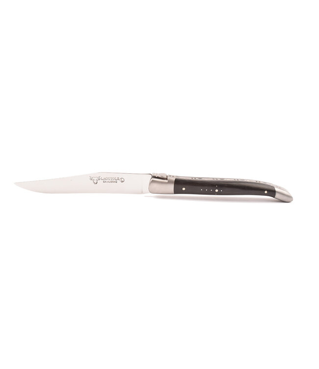 Laguiole en Aubrac 6 steakmessen ebben - mat