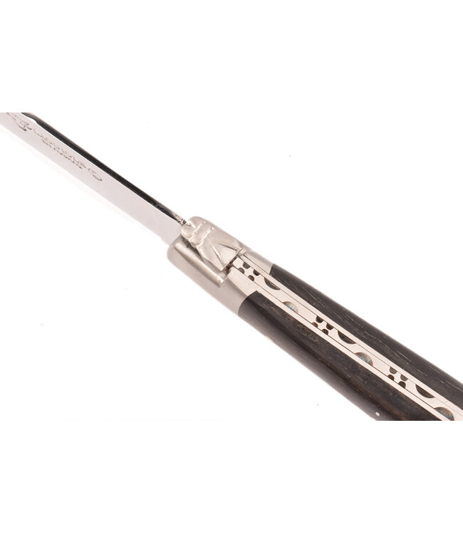 Laguiole en Aubrac 6 steakmessen ebben - mat