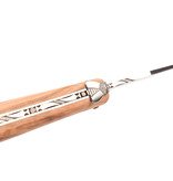 Laguiole en Aubrac 6 steakmessen Prestige houtvariaties - plein manche
