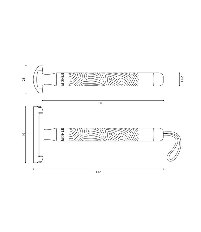 Muhle safety razor companion