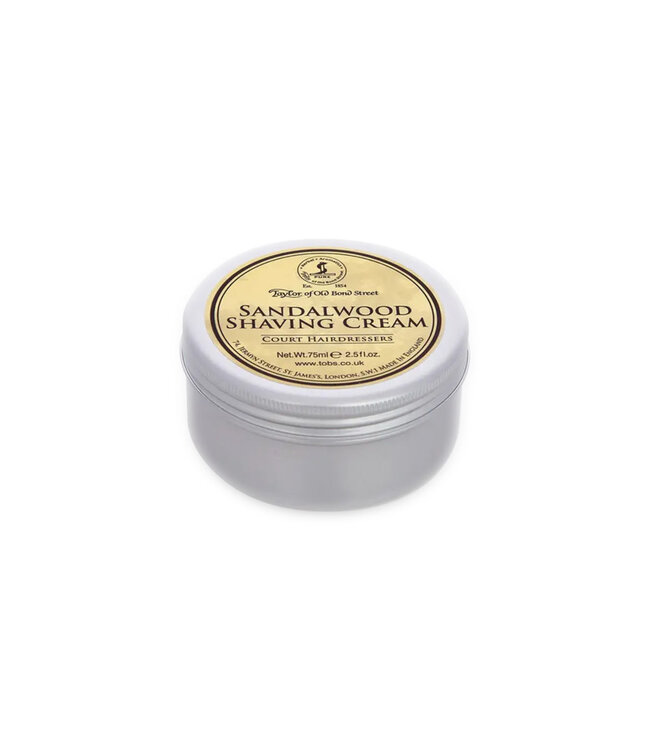 Taylor of Old Bond Street scheercreme - Sandalwood - 75 ml