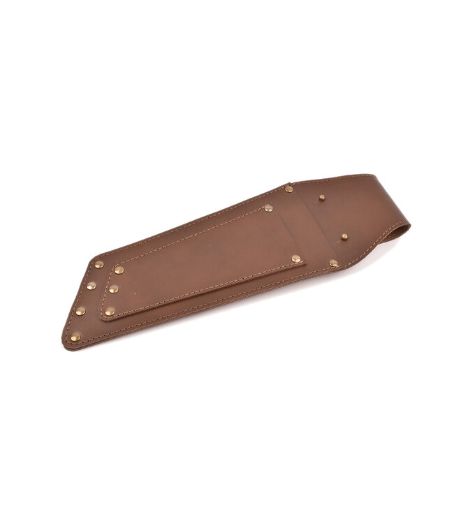 Crafted lederen holster voor 2 messen