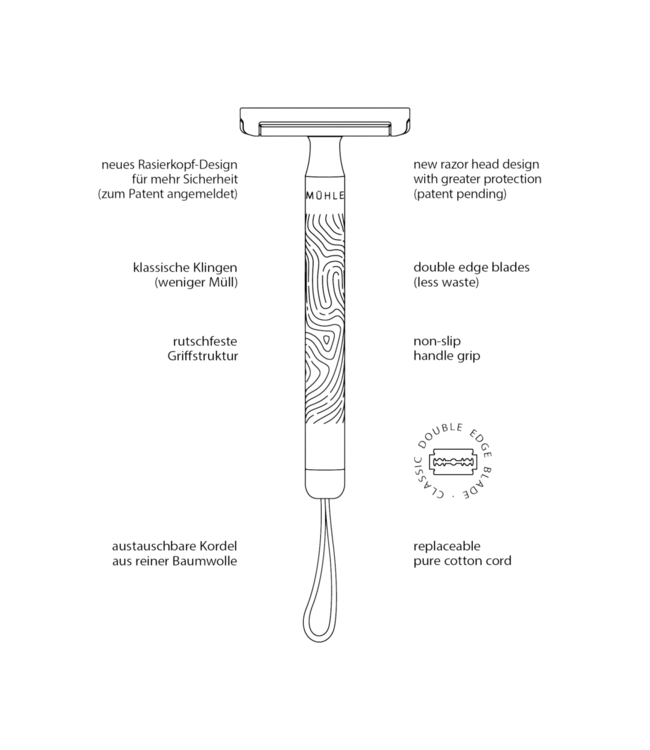 Muhle Companion Cord turquoise