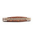 Laguiole en Aubrac 12cm ijzerhout - double platines - laiton - mat