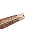Laguiole en Aubrac 12cm ijzerhout - double platines - laiton - mat