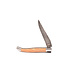 Laguiole en Aubrac Belle Pièce - 12cm olijfhout - speciale bij - damast balbach - mat