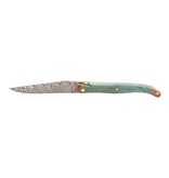 Laguiole en Aubrac Belle pièce 2024/2 - 12cm loupe de marronnier - damast balbach