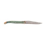 Laguiole en Aubrac Belle pièce 2024/2 - 12cm loupe de marronnier - damast balbach