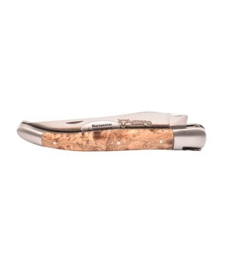 Laguiole en Aubrac 12cm kastanje - doubles platines - mat