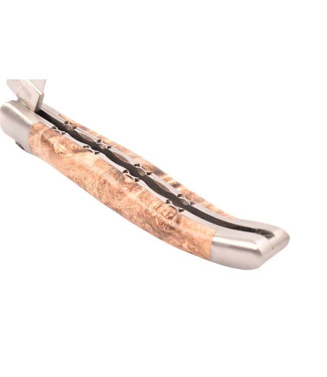 Laguiole en Aubrac 12cm marronnier - doubles platines - mat