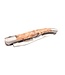 Laguiole en Aubrac 12cm kastanje - doubles platines - mat