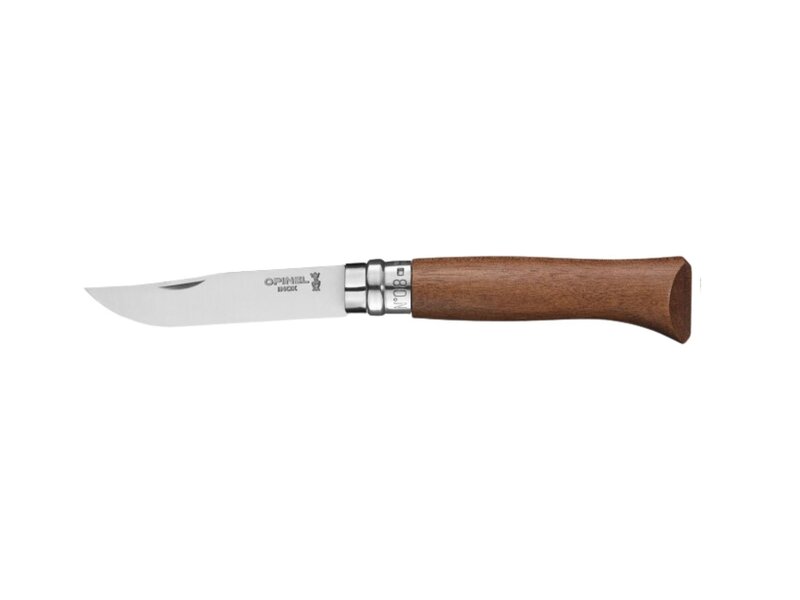Opinel N°08 met heft in walnoot