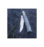 Opinel N°08 met heft in gelamineerd berkenhout grijs