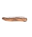 Laguiole en Aubrac Belle pièce - 12cm hout uit Aubrac - platines guillochées - plein manche - mat