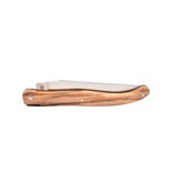Laguiole en Aubrac Belle pièce 2024/10 - 12cm bois d'aubrac - platines guillochées - plein manche