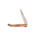 Laguiole en Aubrac Belle pièce 2024/10 - 12cm bois d'aubrac - platines guillochées - plein manche