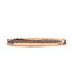 Laguiole en Aubrac Belle pièce - 12cm hout uit Aubrac - platines guillochées - plein manche - mat