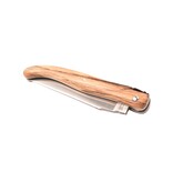 Laguiole en Aubrac Belle pièce 2024/10 - 12cm bois d'aubrac - platines guillochées - plein manche