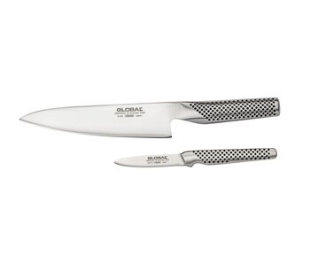 Global messenset 2-delig - koksmes 18cm en officemes