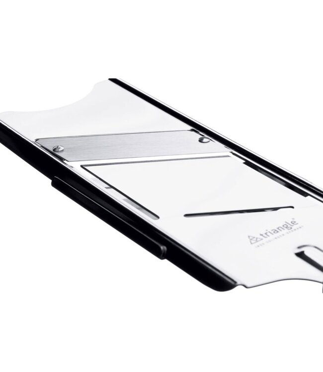 Triangle truffelschaaf met heft in kersenhout