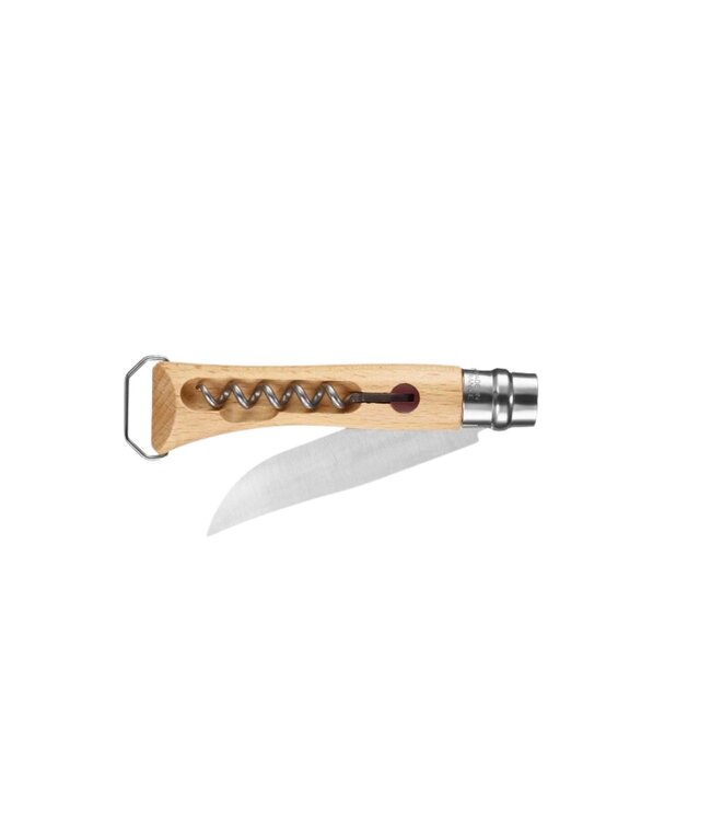 Opinel N°10 met grote kurkentrekker