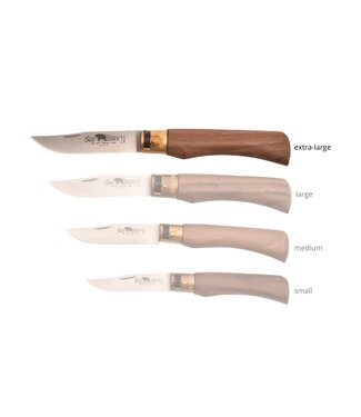 Old Bear met heft in walnoot - XL