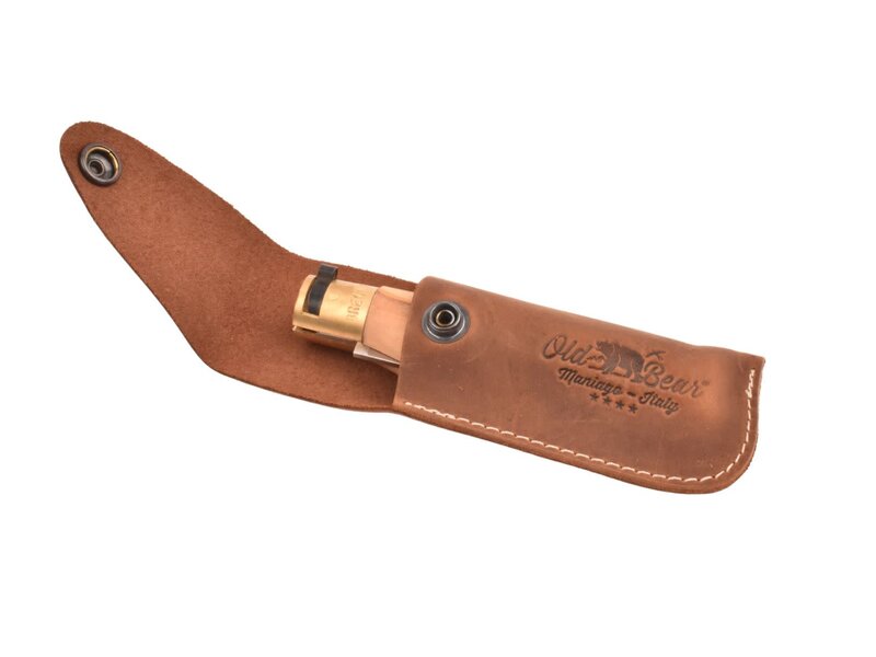 Old Bear etui bruin - voor mes L/XL