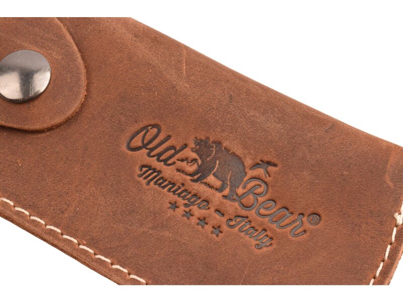 Old Bear etui bruin - voor mes L/XL