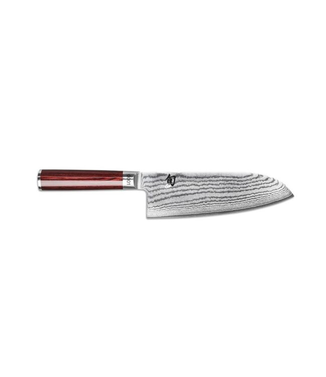 Kai Shun Classic Red Santoku 19cm - Limited Edition