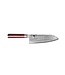 Kai Shun Classic Red Santoku 19cm - Limited Edition