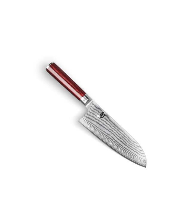 Kai Shun Classic Red Santoku 19cm - Limited Edition
