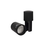 Microplane set nootmuskaatmolen zwart met 3 soorten peper