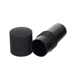 Microplane set nootmuskaatmolen zwart met 3 soorten peper