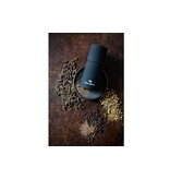 Microplane set nootmuskaatmolen zwart met 3 soorten peper