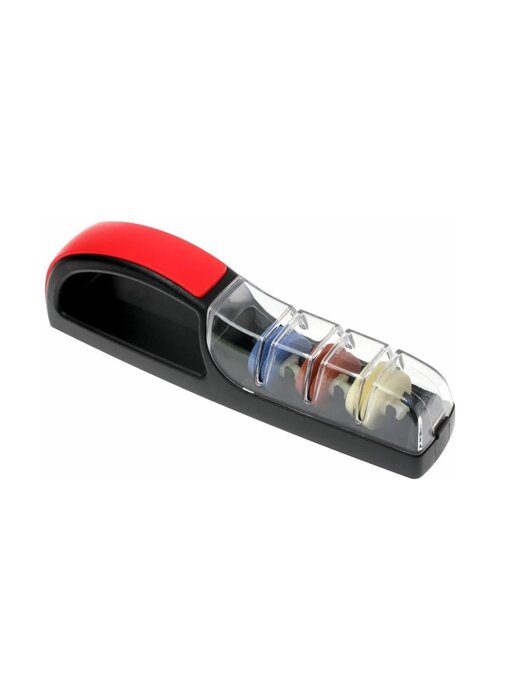 Global Minosharp waterslijper zwart-rood 'plus3'