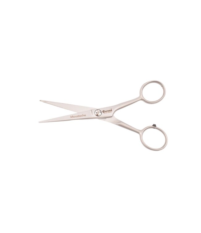 Cerena snor- en baardschaar RVS 5"