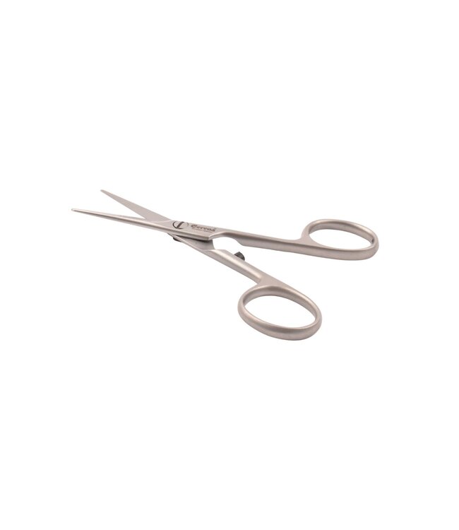 Cerena fijne snor- en baardschaar RVS 4.5"